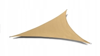 Záhradný slnečník - Slnečná plachta, TRIANGLE 2x2x2 žltá 180g