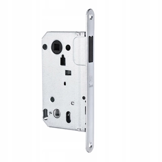 Zámok na dvere -  B-Twin Bonaiti WC Magnetic Castle, Satin Chrome