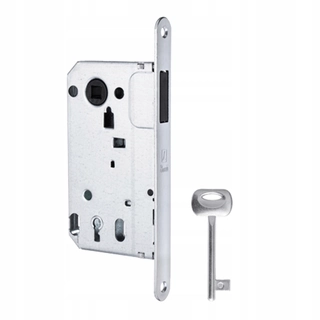 Zámok na dvere -  Magnetický zámok B-Twin Bonaiti Key Chrome Satellite.