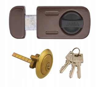 Zámok na dvere -  Zámok nave Archer + vložka, Jani Bronze