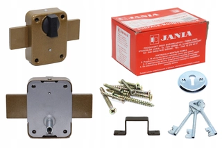 Zámok na dvere - Jani T-3 Topcoat Lock pre garážové dvere