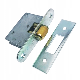 Zámok na dvere -  Valcový zámok pre šírku brány 45 mm galvanizovaný MK
