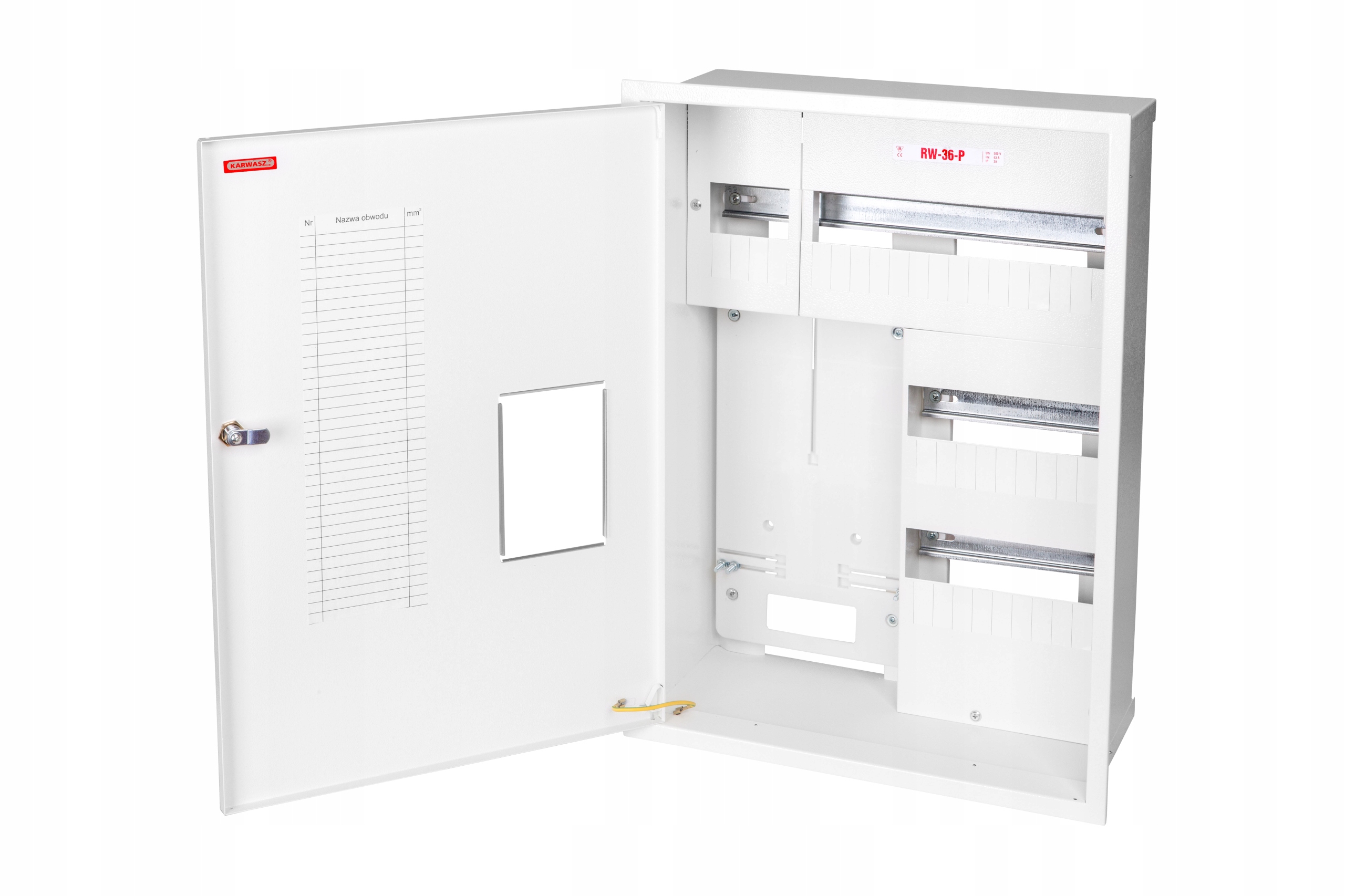 Karwasz 500 V IP30 0 A rozvádzač