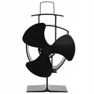 Tepelne poháňaný krbový ventilátor, 3 lopatky,