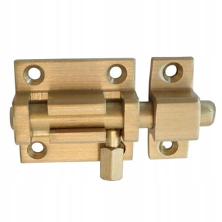 Zámok na dvere -  Západka mosadzného popruhu saténu 40x26mm mod.700