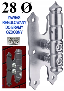 D28 nastaviteľný záves brány - dekoratívne
