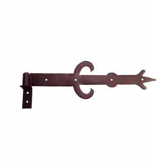 Závesy, pánty - Rustikálny záves Kowalski Gateowy 60 cm Z-35