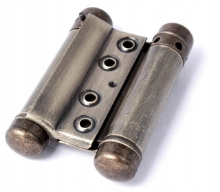 Závesy, pánty -  Kyvný pánt 125 mm kvalitný, farba PATINA