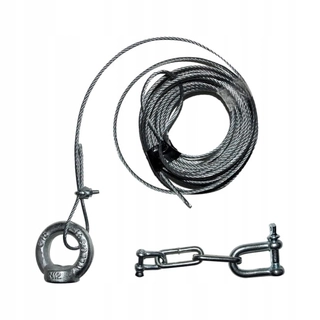 Lanový záves pre komínovú guľu NORDflam 10 m