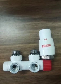 Hlavica, ventíl - Duo Ventil bieleho rozstupu 50mm LUXRAD