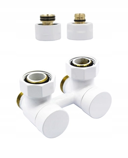 Hlavica, ventíl - Exkluzívne 50 mm biela + pex16mm