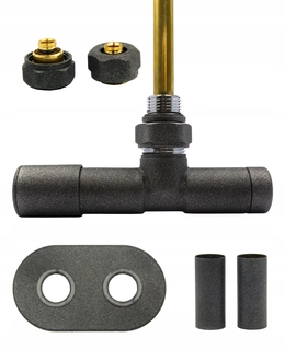 Hlavica, ventíl - REG UNICO 50 mm ventilov Anthracite + connectorPex + škvrny
