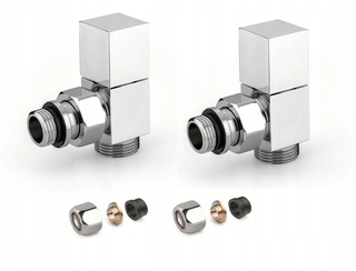 Hlavica, ventíl - APM Square Angle Chróm Chrome Chrome