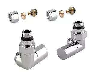 Hlavica, ventíl - Axial radiátor Ventily APM chrome PEX 2ks.