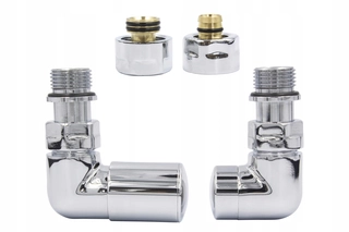 Hlavica, ventíl - REG ventily. VISION + PEX Chrome Left