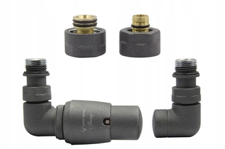 Hlavica, ventíl - Termínové ventily. Tri Vision PEX16 Graphite Str. Left