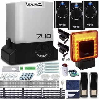 Delta2 FAAC 740 3xpilot set xled 5xlistwa lampa