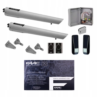 FAAC S418 24W sada pre 2. bránu. do 5,4 m.