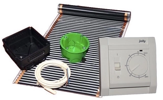 Podlahové kúrenie - JOLLYTHERM set Kúrenie fólie 2,25 m2 + Regulator