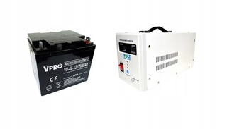Súprava núdzového zdroja 1000 W, 40 Ah, volt