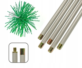 Súprava na čistenie komína zospodu 7m 150mm