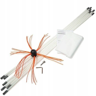 Súprava pre čistenie komína vrtáka 6m