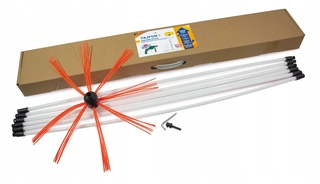 Čistiaca súprava na čistenie komína Tajfun 6 m