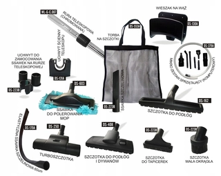 Centrálny vysávač -  Master Cleaning Kit 9m Centrálna vysávač