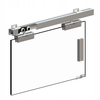 Kovania na posuvné dvere - Dvere Set Slip Glass Herkules Glass 100