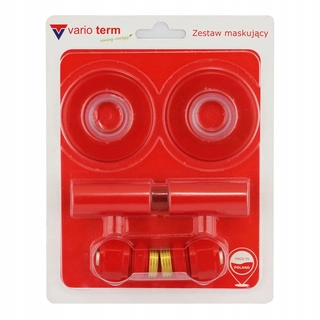 Hlavica, ventíl - Red Maskovanie Set + Svorky 1/2 x Pex16