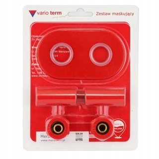 Hlavica, ventíl - Red Masking Set + 3/4 x PEX16 Svorky