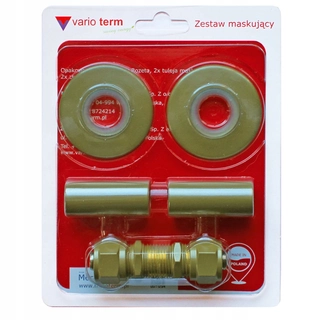 Hlavica, ventíl - Golden Maskovanie Set + svorky 1/2 x 16 Pex