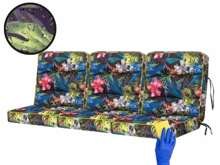 Vankúše  - Sada vankúšov na záhradnú lavicu Swing 180 cm