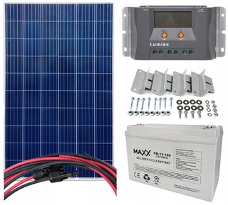 Solárny panel - Solárne set 280W 12V 100Ah Cottage Land