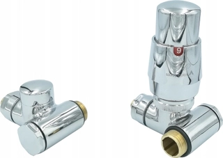 Hlavica, ventíl - Termostatické Alatus Integra Angle Chrome