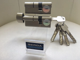 Zámok na dvere -  Sada osvedčenia Gerda Pro System 40/40+40/40 g