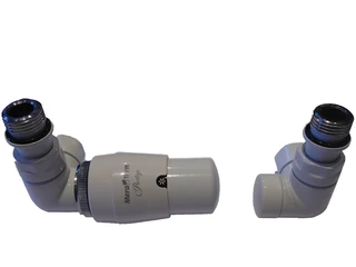 Hlavica, ventíl - Sada termostatického ventilu VISION vľavo BIELA
