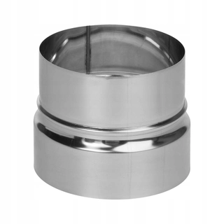 Potrubie, rozvody ku krbu - 120mm SPIROFLEX konektor z nerezovej ocele