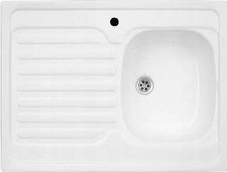 Kuchynský drez - ACRYLLED SINK 60x80 batérie Otvor