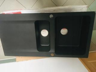 Kuchynský drez - Čierna Drez Franke