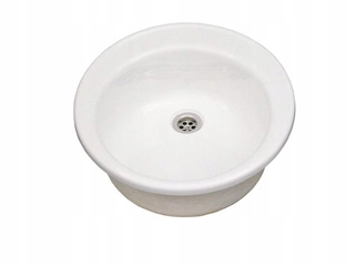 Kuchynský drez - Okrúhly drez Fi 48 cm + ZADARMO SYFFIL