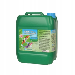 Prípravok pre rybník - Zoek Aquaclar Pond Plus 5L na zatiahnutej vode korune