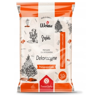 Záhradná kôra - Dekoratívne drevotriesky Wokas 50 l, oranžová