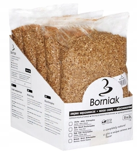Udiareň - Drevná štiepka Borniak 10 L na údenie KLON