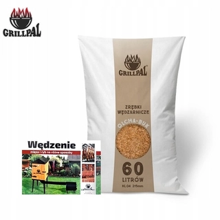 Udiareň - Údená drevná štiepka Olša + buk KL04 60L GRILLPAL