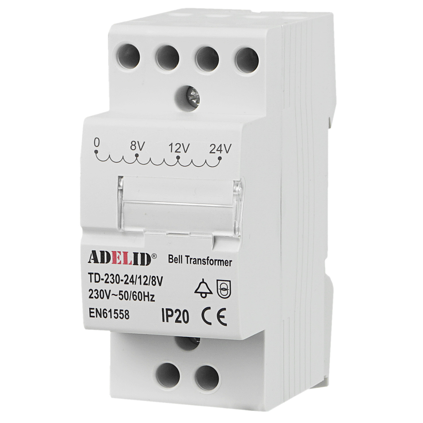 Transformátor Adelid 230 V IP20 0,33 A