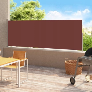 Markíza, kryt, zástena - Roletová bočná markíza na terasu, 180 x 500 cm, hnedá