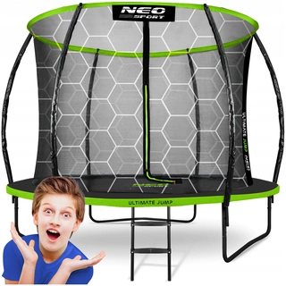 Trampolína - Neo-Sport trampolína so sieťou 252 cm FT 8 (244-252 cm)