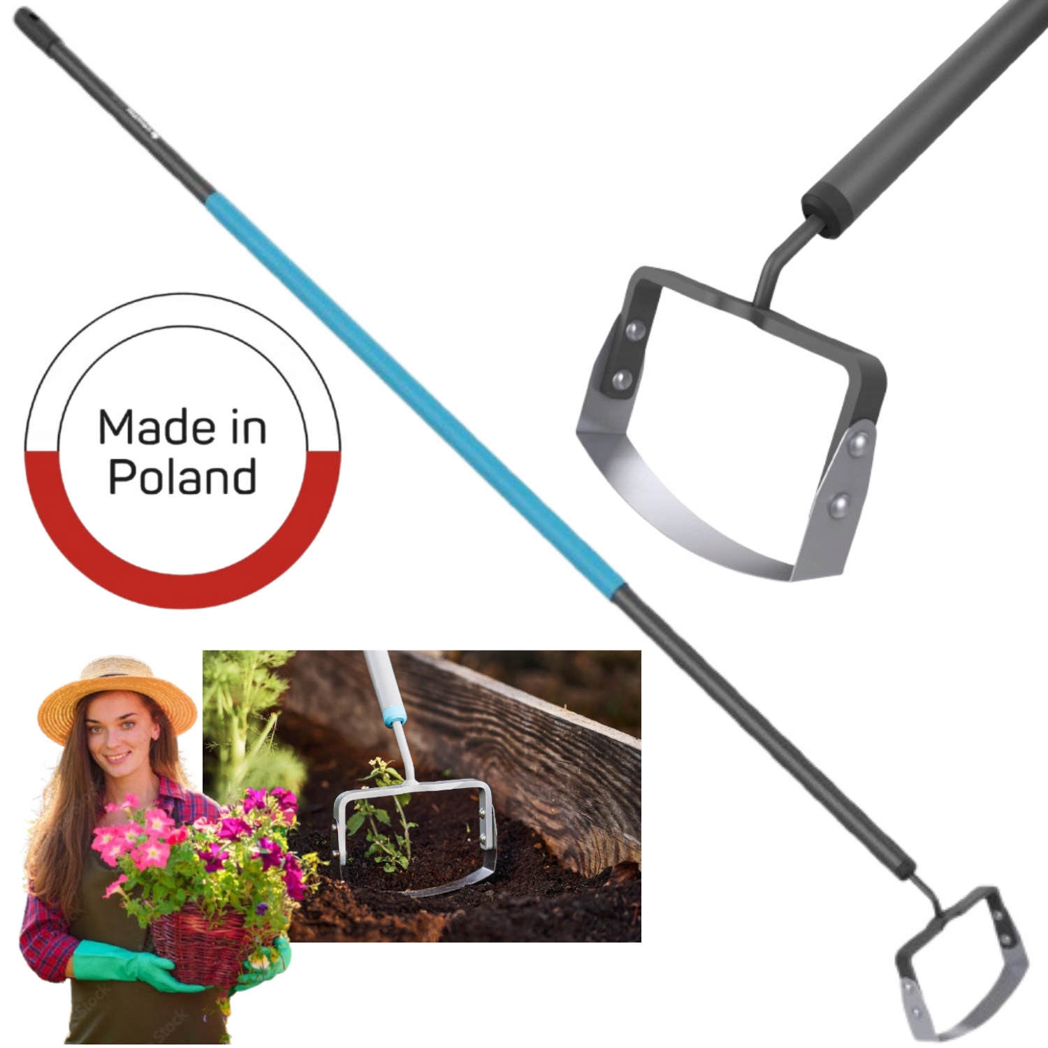 Kovová motyka Cellfast 158 cm