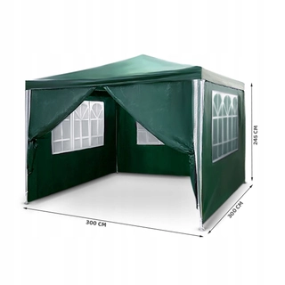 Záhradný stan, pavilon - BG SKLADOVÝ pavilón 4 steny 3 x 3 x 2 m